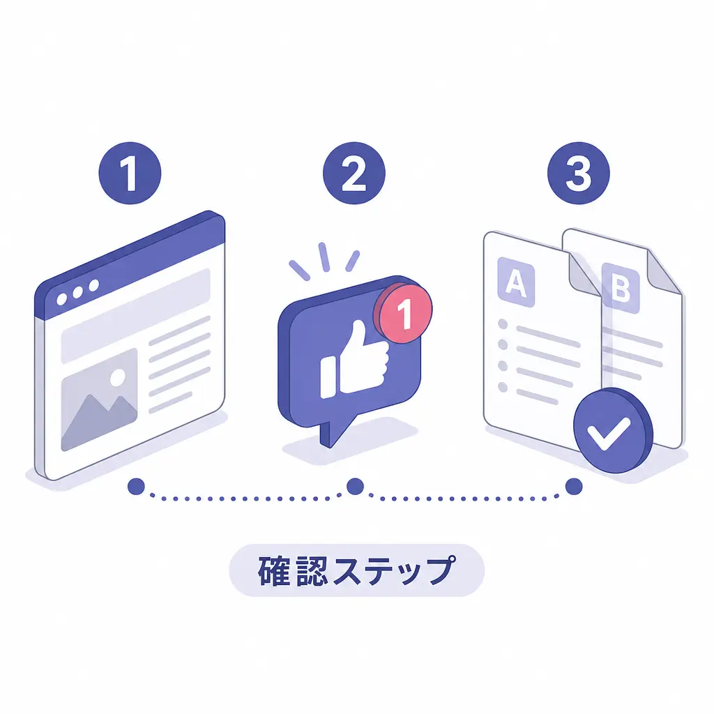 信頼できる情報を集めるための実践的ステップ - 鈴本美愉